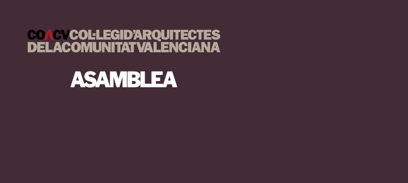 Convocatoria Asamblea General Ordinaria del COACV